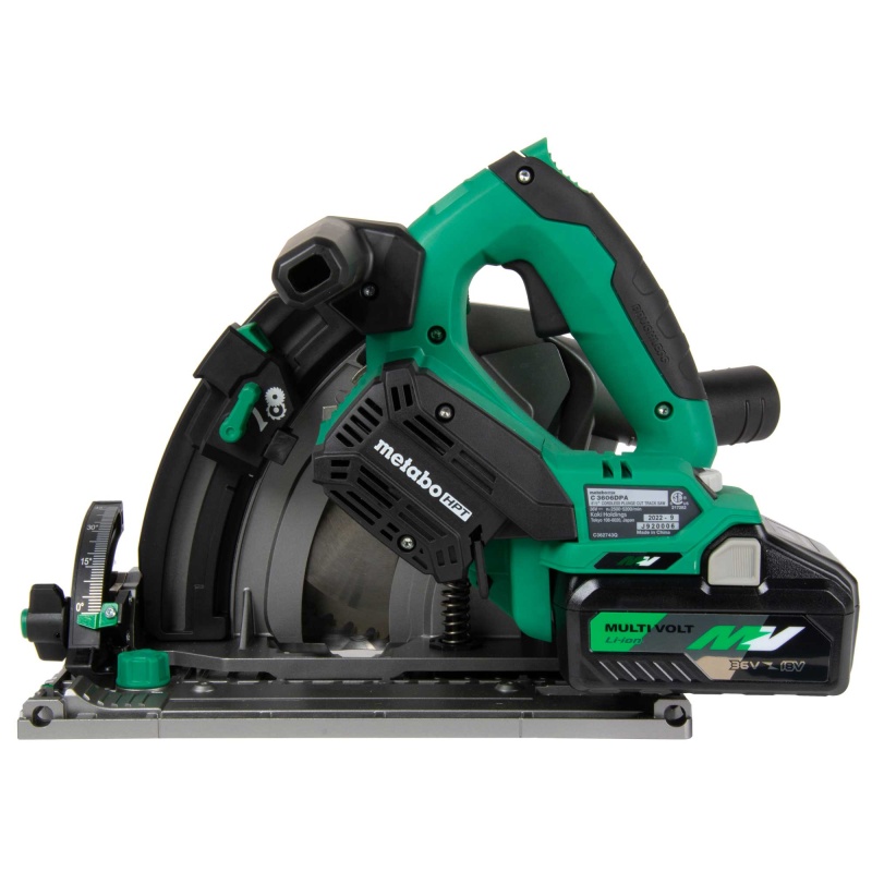 Metabo HPT C3606DPA 36V Track Saw Kit w/ 4AH Battery and Case - Image 4