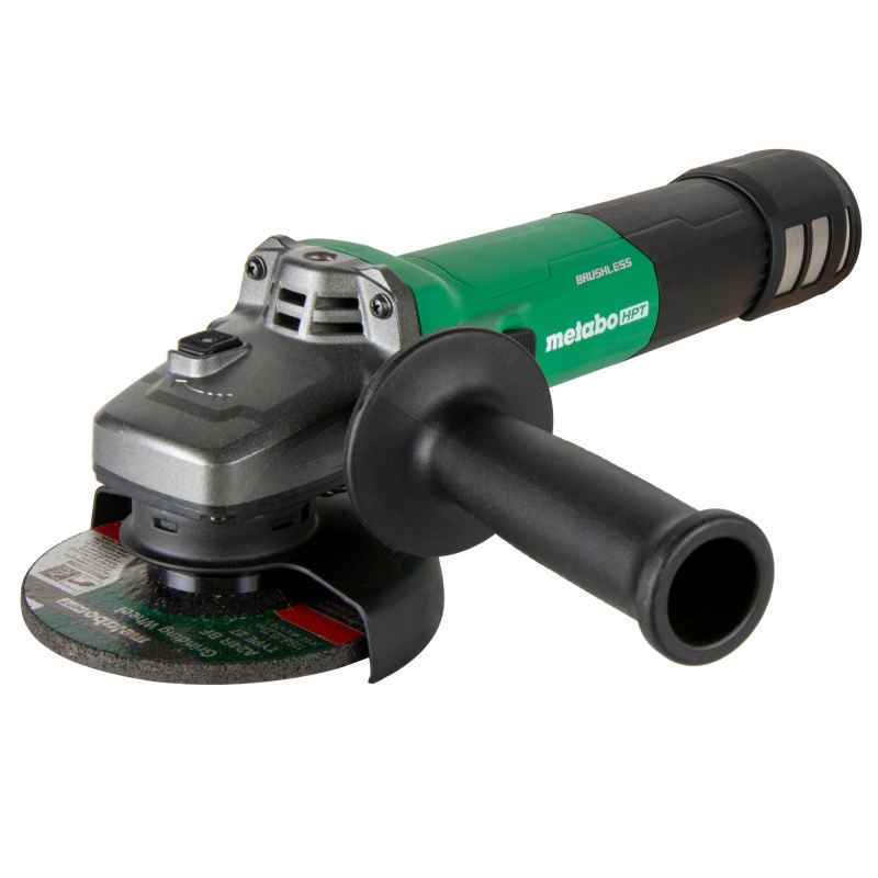 Metabo HPT G12VE2 4.5" 12 Amp Corded AC Brushless Variable Speed Angle Grinder