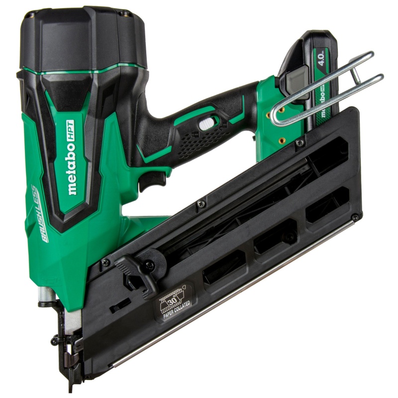 Metabo HPT NR1890DCST 18V Cordless Paper Strip Framing Nailer w/ Clipped Head - Image 4