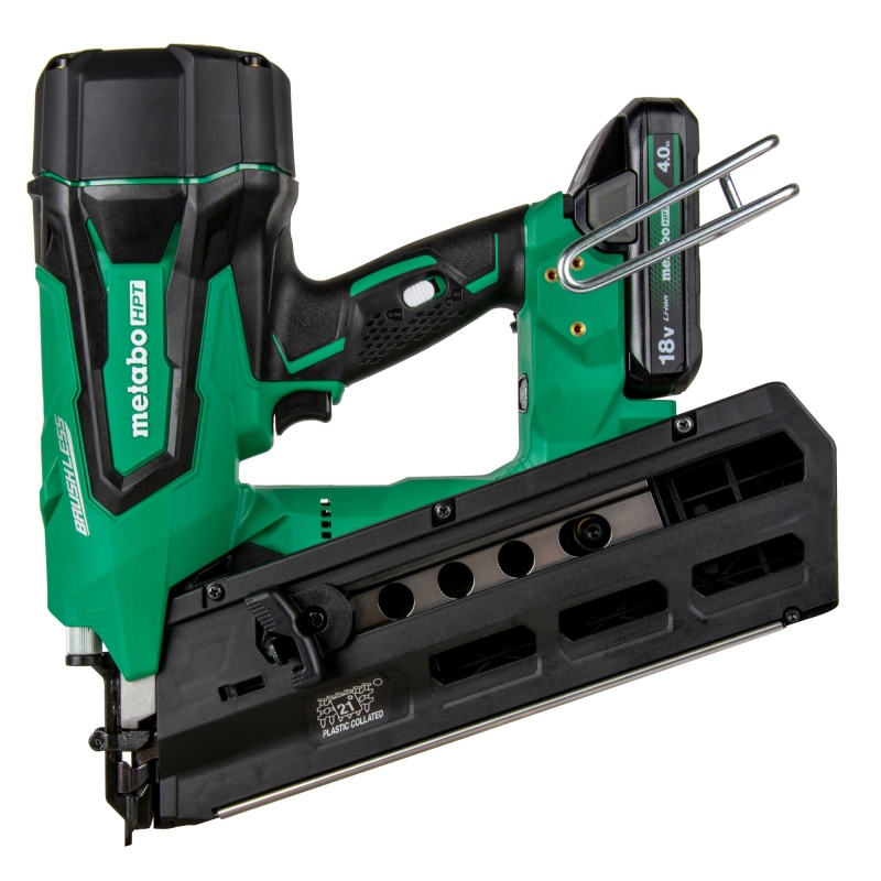 Metabo HPT NR1890DRST 18V Multivolt Cordless Plastic Strip Framing Nailer - Image 5