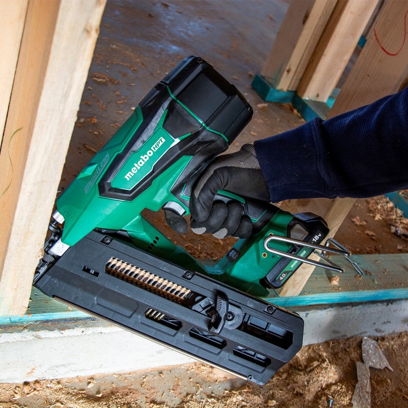 Metabo HPT NR1890DRST 18V Multivolt Cordless Plastic Strip Framing Nailer - Image 12