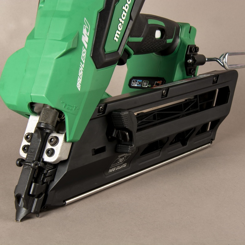 Metabo HPT NR3690DC 36V 3-1/2" Brushless Cordless Paper 30 Degree Framing Nailer - Image 3