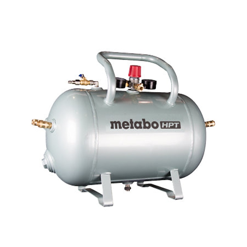 Metabo HPT UA3810AB 10 Gal Reserve Air Tank w/ Fittings and Regulator