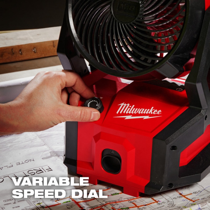 Milwaukee 0818-20 M18 18V Brushless PACKOUT Fan - Bare Tool - Image 14