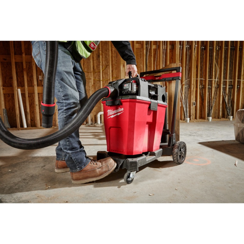 Milwaukee 0933-20 Premium Wet/Dry Vacuum Cart - Image 6