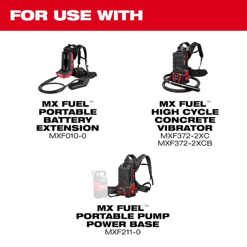 Milwaukee 1000 Backpack Harness Kit for MX FUEL Equipment - Image 4