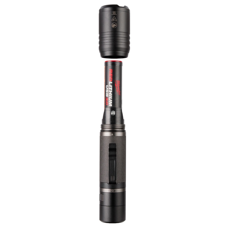 Milwaukee 2162-21 REDLITHIUM USB 2,000 Lumen Cordless Slide Focus Flashlight - Image 5