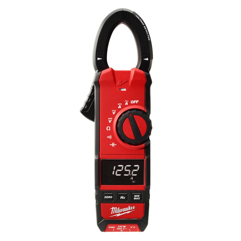 Milwaukee 2237-20 600A 600V Professional Purpose Thin Jaw Clamp Meter - Image 2