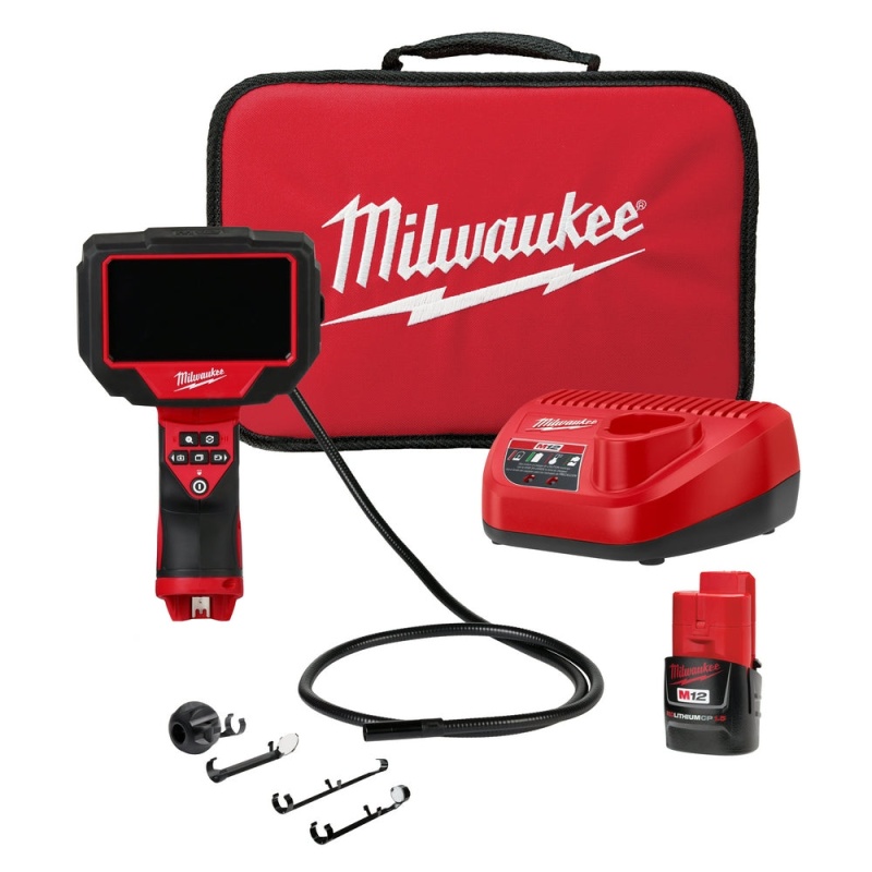 Milwaukee 2323-21 M12 12V 360 Cordless M-Spector 4' Inspection Camera