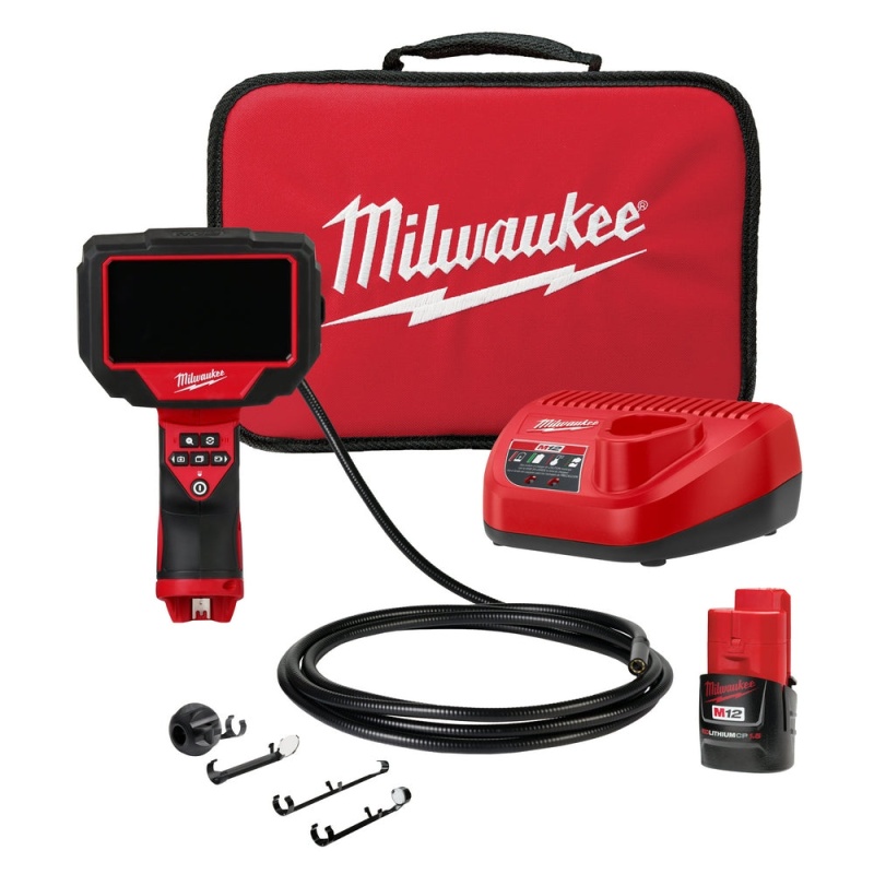 Milwaukee 2324-21 M12 12V 360 Cordless M-Spector 10' Inspection Camera