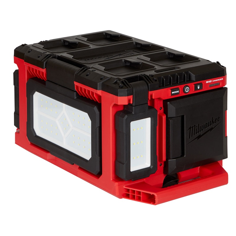 Milwaukee 2357-80 M18 18V PACKOUT Light/Charger w/ 3000 Lumens - Recon