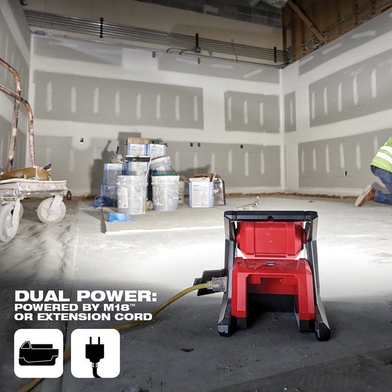 Milwaukee 2366-20 M18 18V ROVER Dual Power Flood Light -  Bare Tool - Image 7