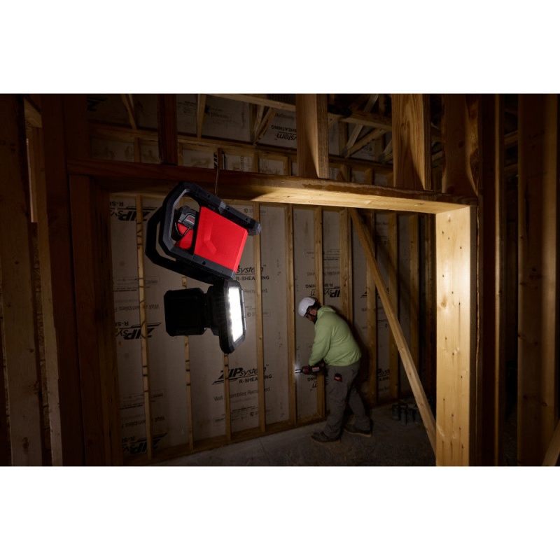 Milwaukee 2368-20B5 M18 Dual Power Triple Panel Light w/ 2 - 5AH Batteries - Image 11