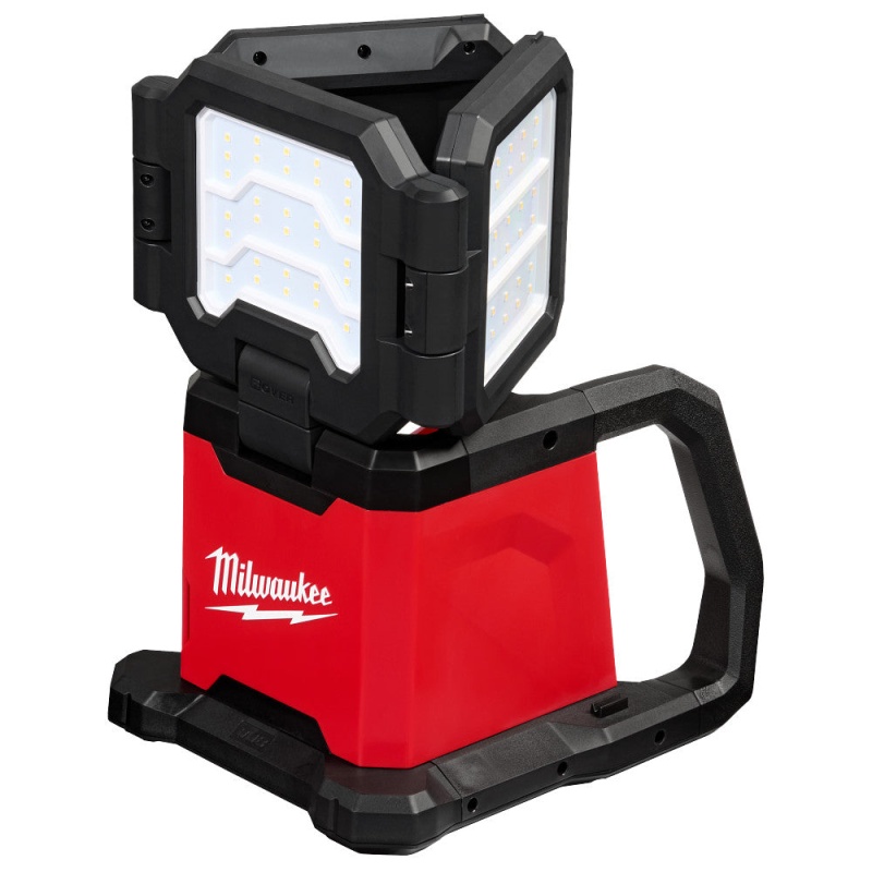 Milwaukee 2368-20B5 M18 Dual Power Triple Panel Light w/ 2 - 5AH Batteries - Image 13