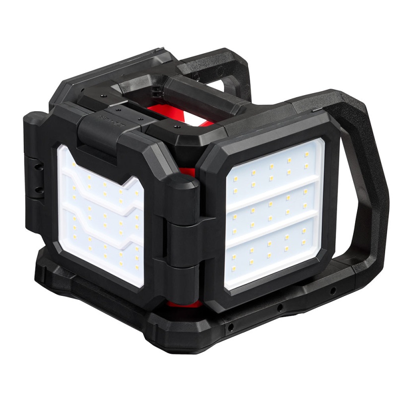 Milwaukee 2368-20B5 M18 Dual Power Triple Panel Light w/ 2 - 5AH Batteries - Image 14