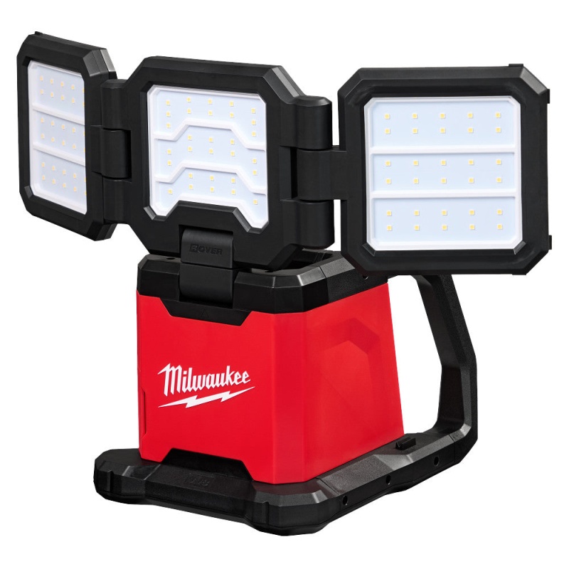 Milwaukee 2368-20B5 M18 Dual Power Triple Panel Light w/ 2 - 5AH Batteries - Image 3