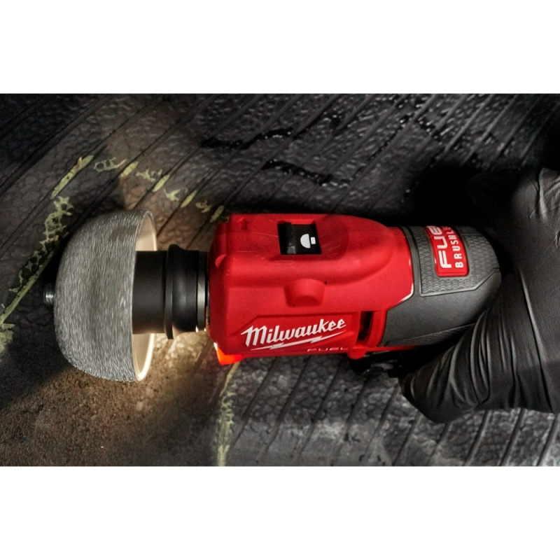 Milwaukee 2409-22 M12 FUEL 12V Brushless Li-Ion Low Speed Tire Buffer Kit - Image 11