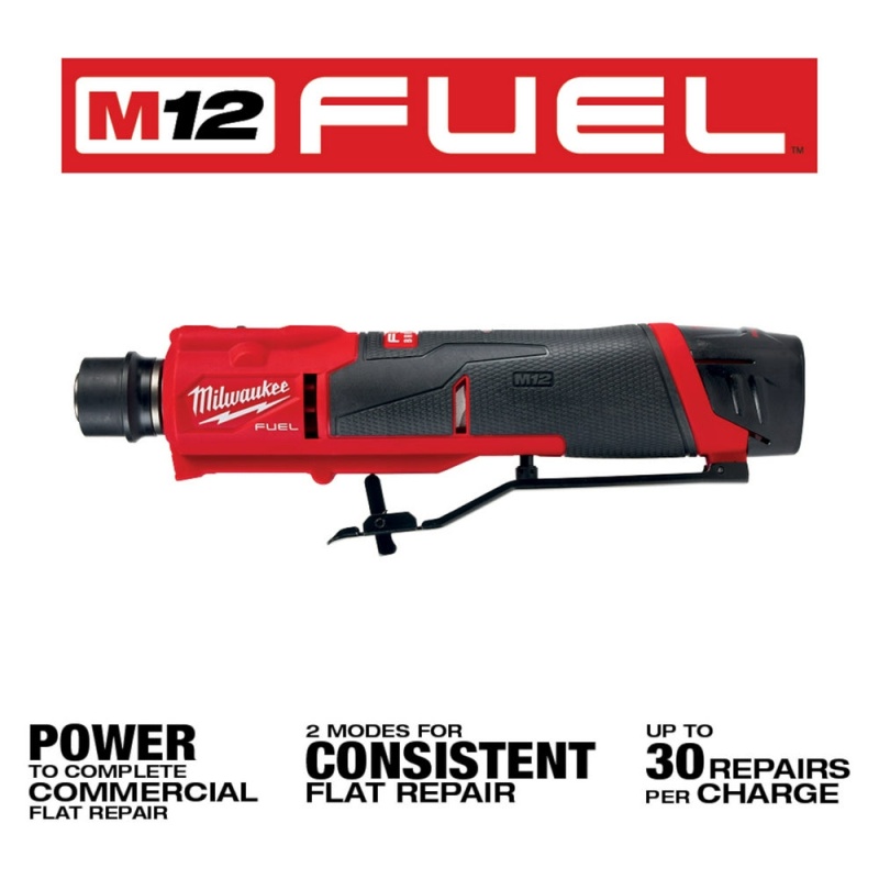 Milwaukee 2409-22 M12 FUEL 12V Brushless Li-Ion Low Speed Tire Buffer Kit - Image 3