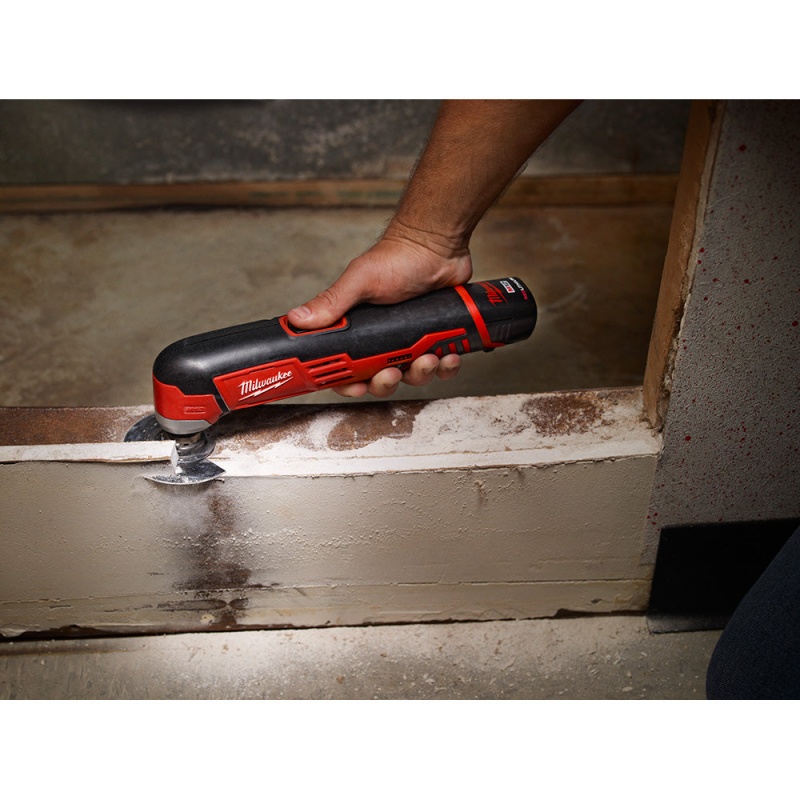 Milwaukee 2426-20 M12 12V Multi-Tool w/ Assorted Sanding Sheets - Bare Tool - Image 5