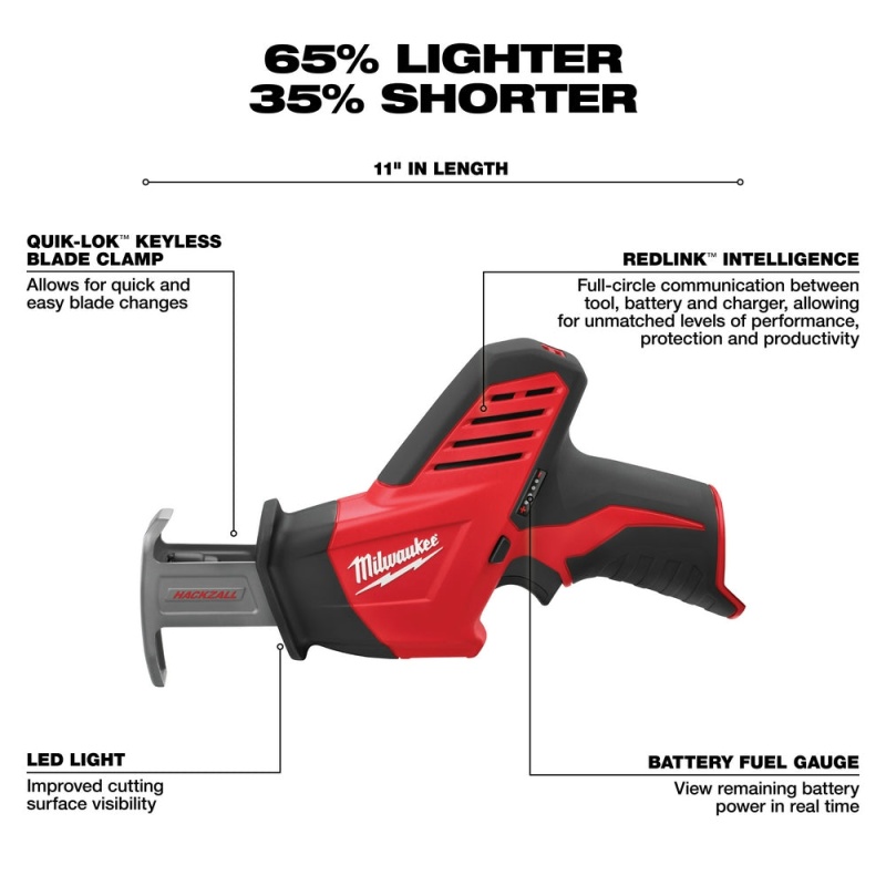 Milwaukee 2499-25 M12 12V Cordless Lithium-Ion 4 Tool Combo Kit - Image 4