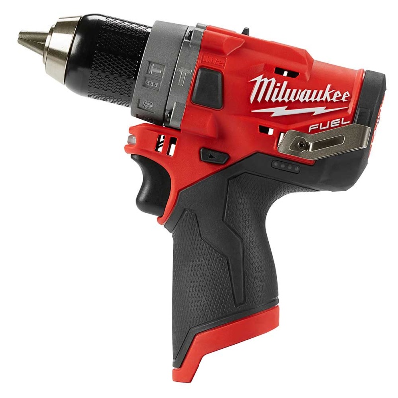 Milwaukee 2504-80 M12 FUEL 12V 1/2" FUEL Hammer Drill - Bare Tool -Reconditioned - Image 2