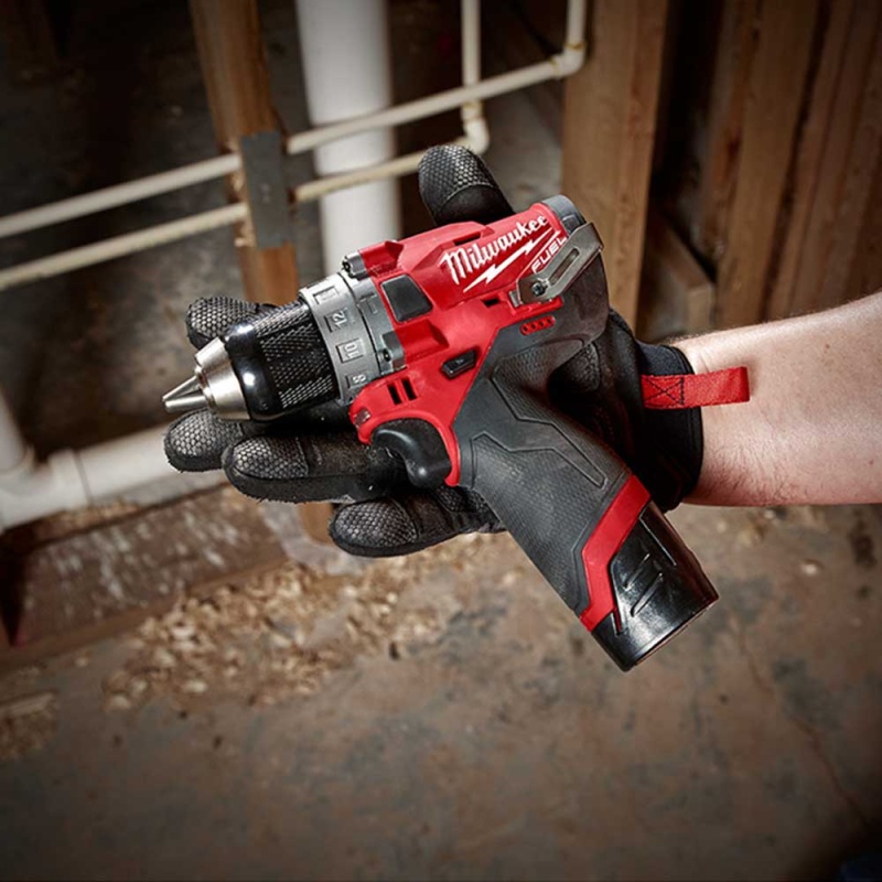 Milwaukee 2504-80 M12 FUEL 12V 1/2" FUEL Hammer Drill - Bare Tool -Reconditioned - Image 4