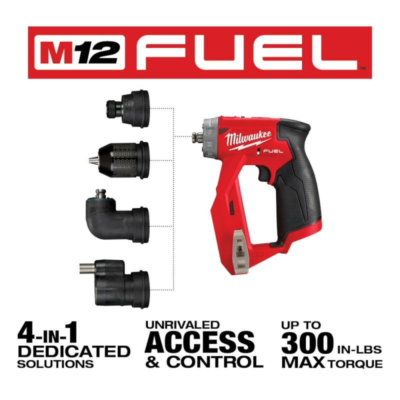 Milwaukee 2505-20 M12 FUEL 12V 4-in-1 Installation Drill/Driver -Bare Tool - Image 3