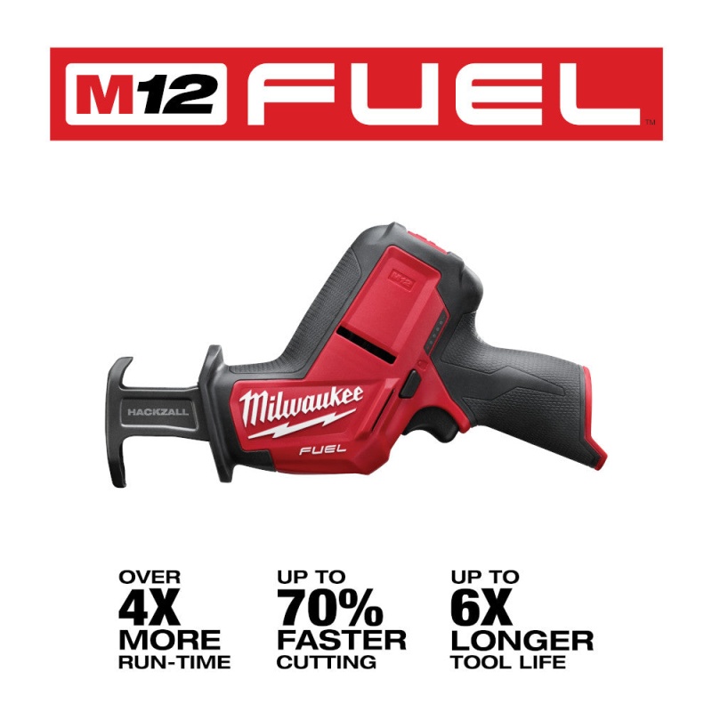 Milwaukee 2520-20 M12 FUEL 12V HACKZALL Reciprocating Saw w/ Blade - Bare Tool - Image 2