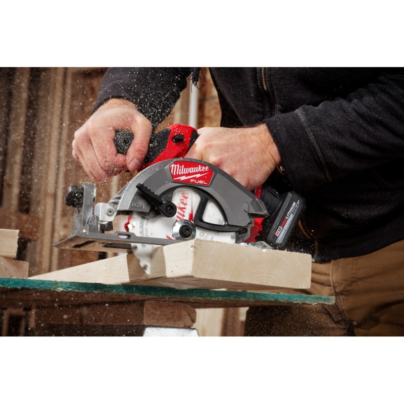 Milwaukee 2521-20x5 M12 FUEL 12V Cordless Circular Saw w/ 2 - M12 5AH Batteries - Image 9