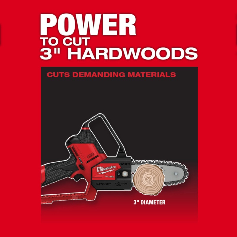 Milwaukee 2527-21x3 M12 FUEL 12V 6?? Pruning Saw Kit w/ 2 - M12 3AH Batteries - Image 12