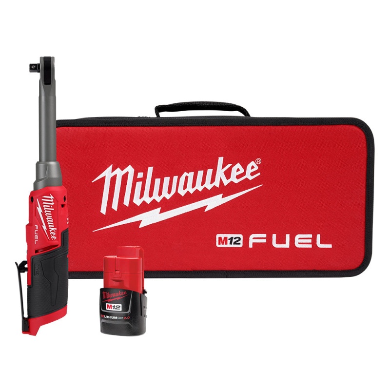 Milwaukee 2569-21 12V FUEL M12 3/8" Extended Reach High Speed Ratchet Kit