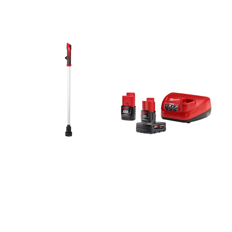 Milwaukee 2579-20x2BSK M12 12V Stick Transfer Pump w/ 4AH and 2AH Starter Kit