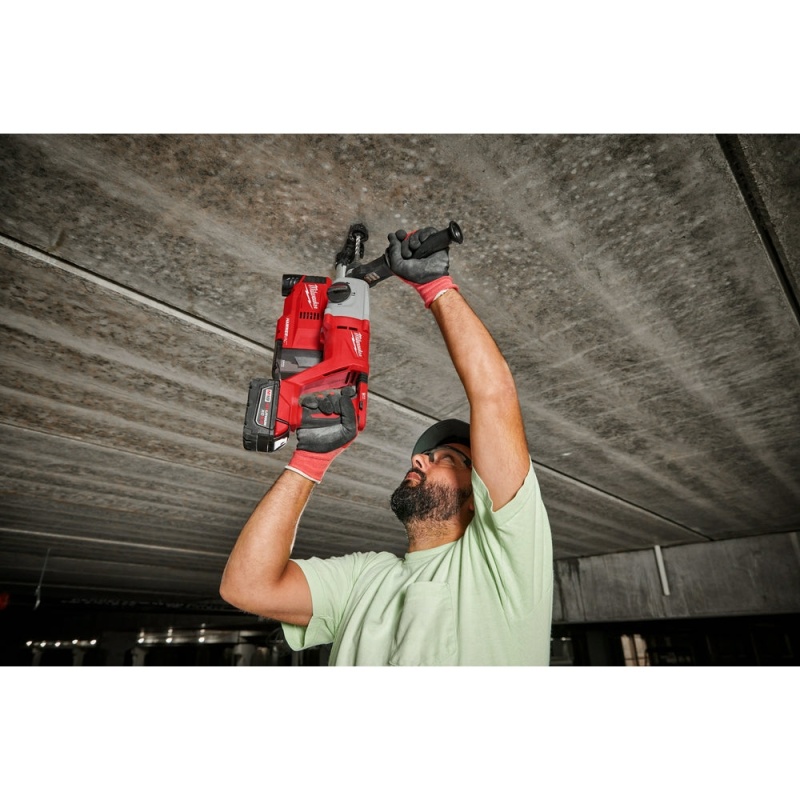 Milwaukee 2613-20 M18 18V Brushless SDS Plus D-Handle Rotary Hammer - Bare Tool - Image 8