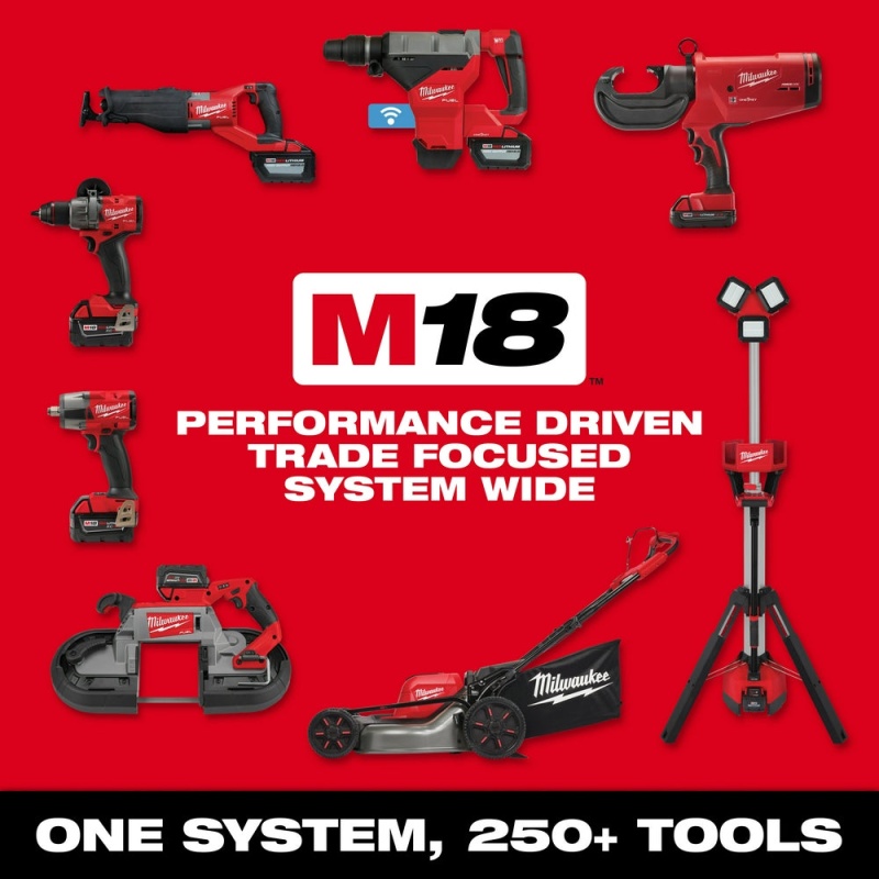 Milwaukee 2626-21C M18 18V Cordless Lithium-Ion Multi-Tool Kit - Image 6