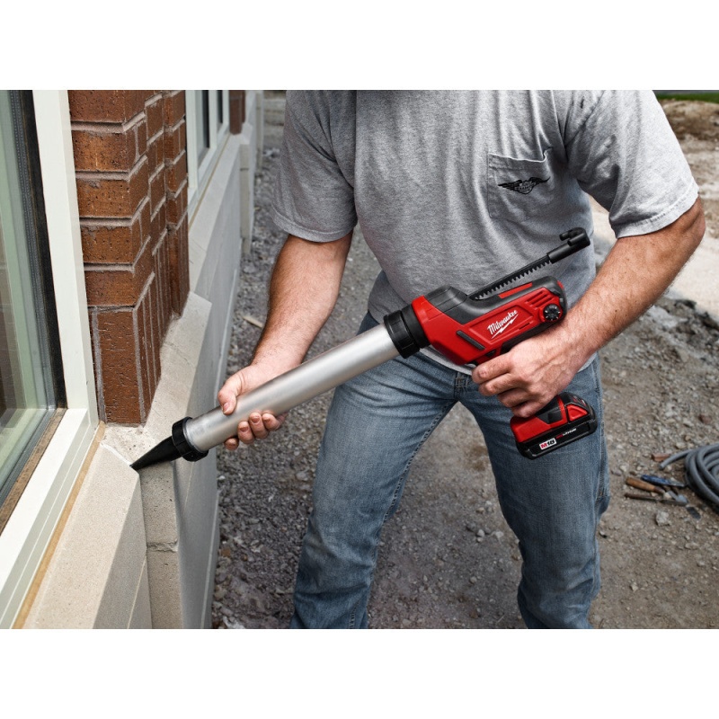 Milwaukee 2641-81CT M18 18V Cordless Caulk Adhesive Gun Kit - Recon - Bare Tool - Image 4