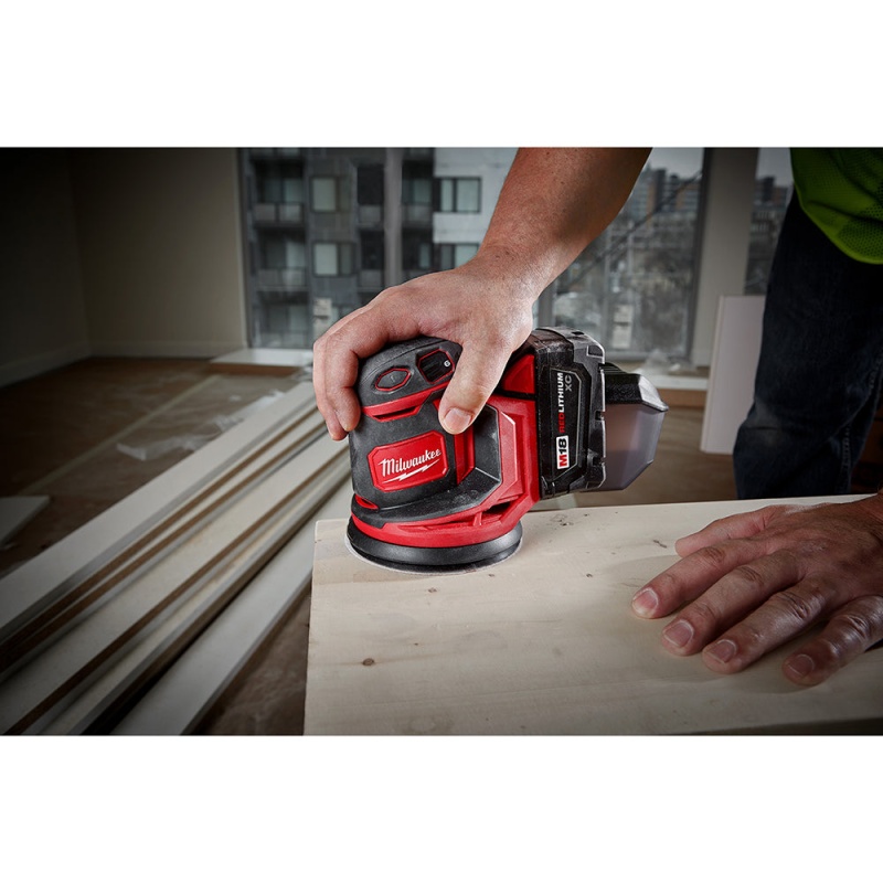 Milwaukee 2648-20 M18 18V Cordless Random Orbit Sander - Bare Tool - Image 6