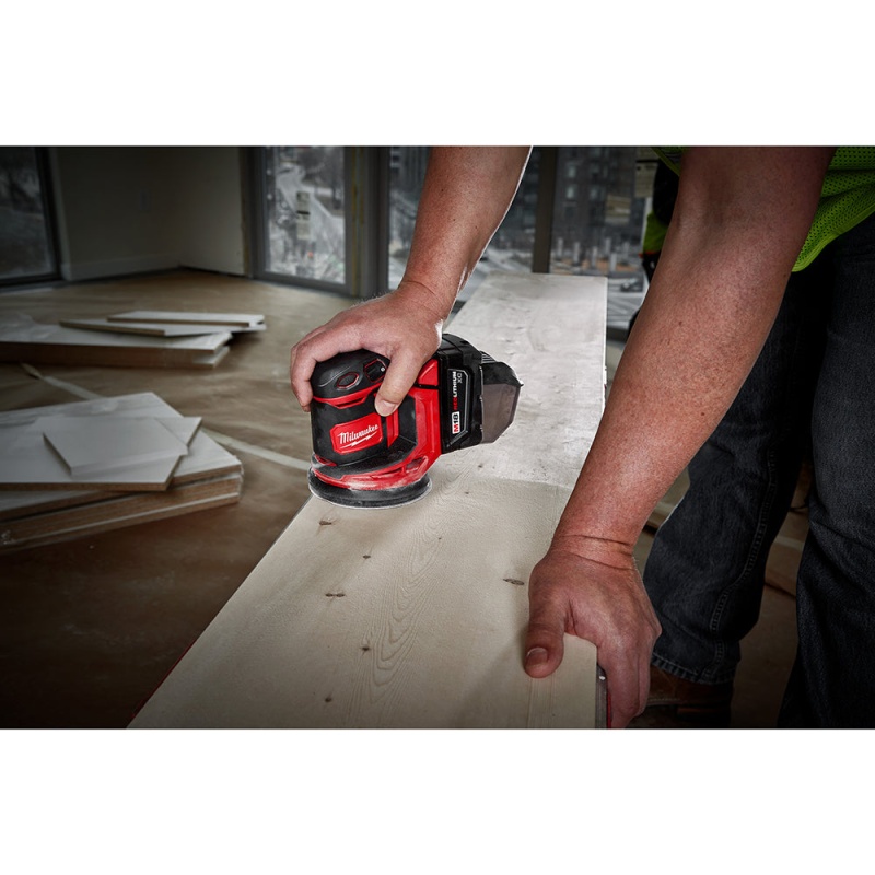 Milwaukee 2648-20 M18 18V Cordless Random Orbit Sander - Bare Tool - Image 7