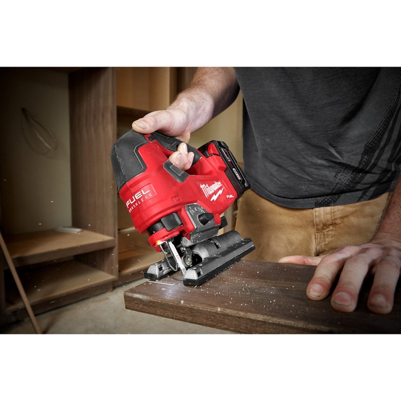 Milwaukee 2648-JB M18 18V Cordless Sander / Jig Saw w/ 5.0 AH Battery - Image 10