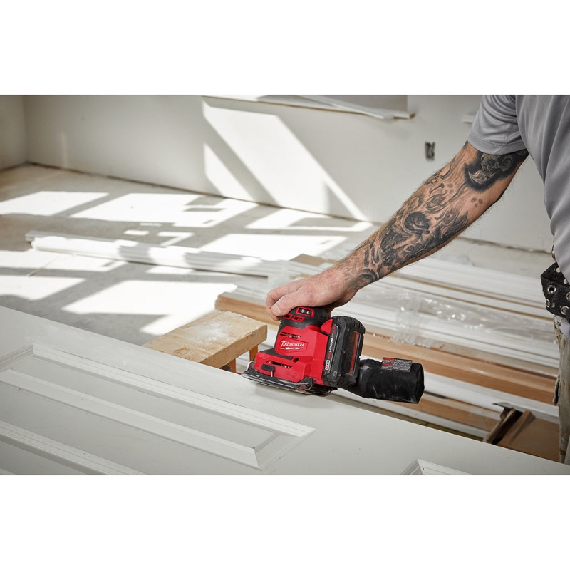 Milwaukee 2649-20 M18 18V 1/4" Cordless Orbital Sheet Sander - Bare Tool - Image 10