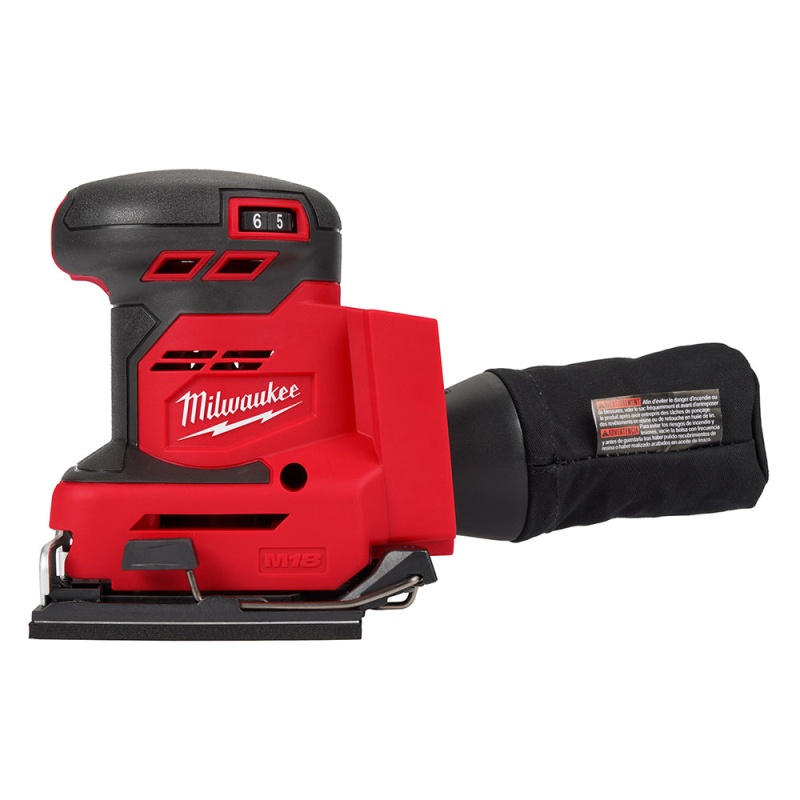 Milwaukee 2649-20 M18 18V 1/4" Cordless Orbital Sheet Sander - Bare Tool