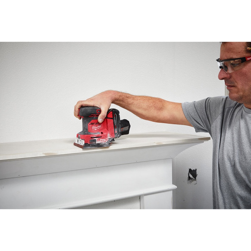 Milwaukee 2649-20 M18 18V 1/4" Cordless Orbital Sheet Sander - Bare Tool - Image 8