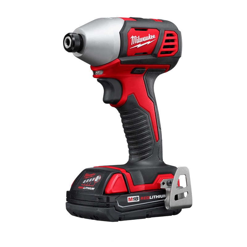 Milwaukee 2656-81 M18 18V 1/4"Cordless Hex Impact Driver Kit - Recon