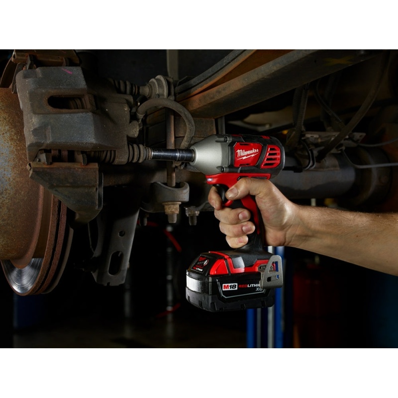 Milwaukee 2658-20 M18 18V 3/8-Inch Impact Wrench w/ Belt Clip - Bare Tool - Image 5