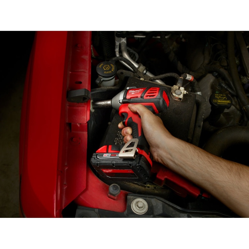 Milwaukee 2658-20 M18 18V 3/8-Inch Impact Wrench w/ Belt Clip - Bare Tool - Image 6