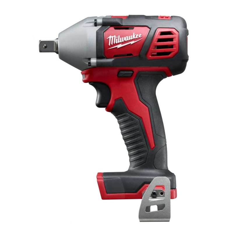 Milwaukee 2659-20 M18 18V 1/2-Inch Impact Wrench w/ Belt Clip - Bare Tool