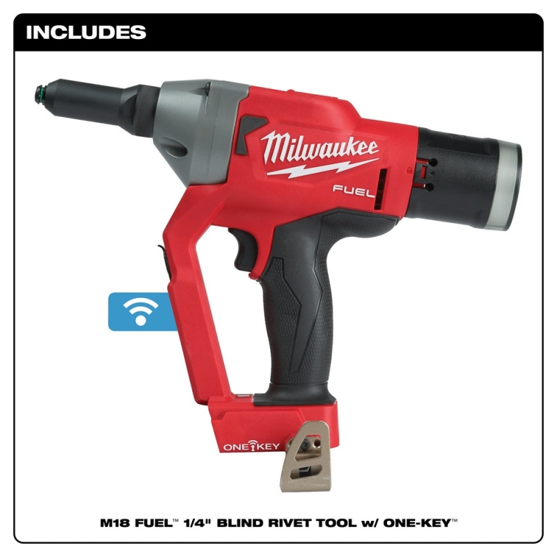 Milwaukee 2660-80 M18 FUEL 18V 1/4" Blind Rivet Tool - Bare Tool - Recon - Image 2