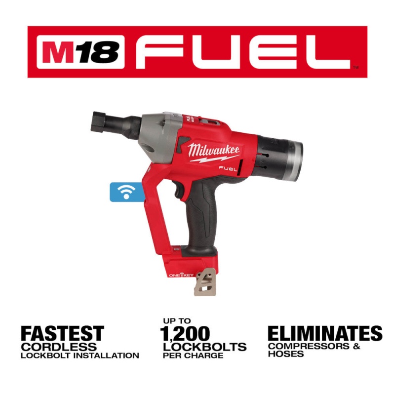 Milwaukee 2661-80 M18 FUEL 18V 1/4" Cordless Lockbolt Tool - Reconditioned - Image 2