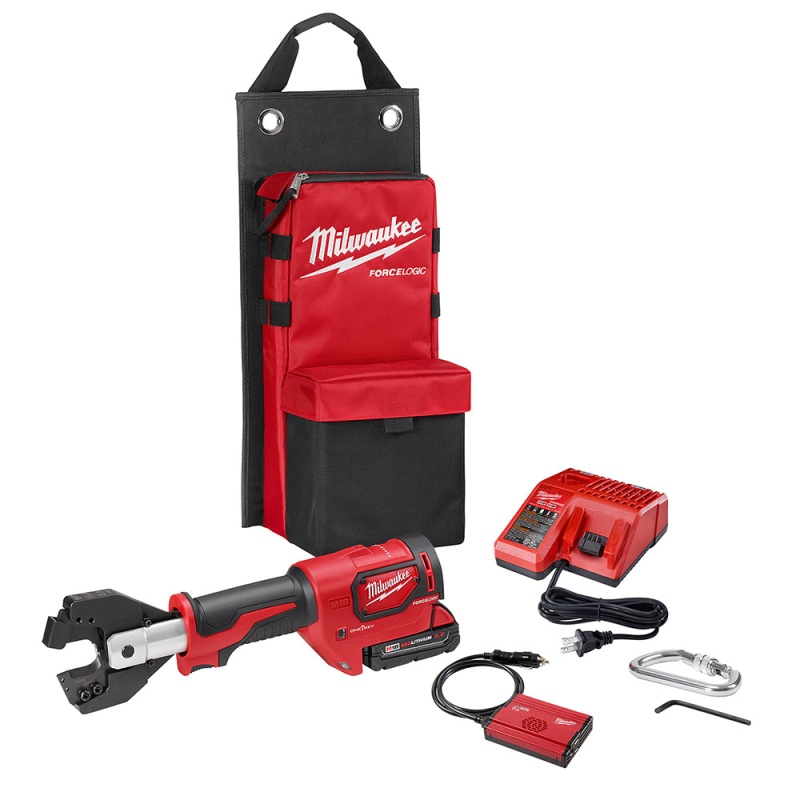 Milwaukee 2672-21S M18 18V FORCE LOGIC Cable Cutter Kit w/ 750 MCM Cu/Al Jaws