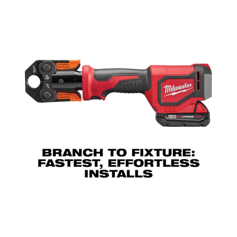 Milwaukee 2674-22P M18 18V Li-Ion Short Throw Press Tool Kit w/ PEX Crimp Jaws - Image 4