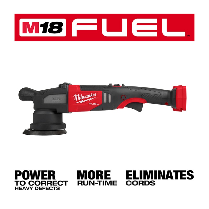 Milwaukee 2684-80 M18 FUEL 18V 15mm RANDOM ORBITAL POLISHER - Reconditioned - Image 2